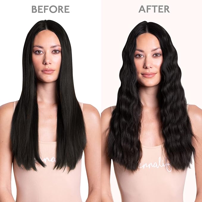 WENNALIFE Seamless Clip In Hair Extensions, 16 Inch 130g 7pcs Natural Black Hair Extensions Clip in Human Hair Invisible PU Skin Weft Natural Remy Human Hair Extensions