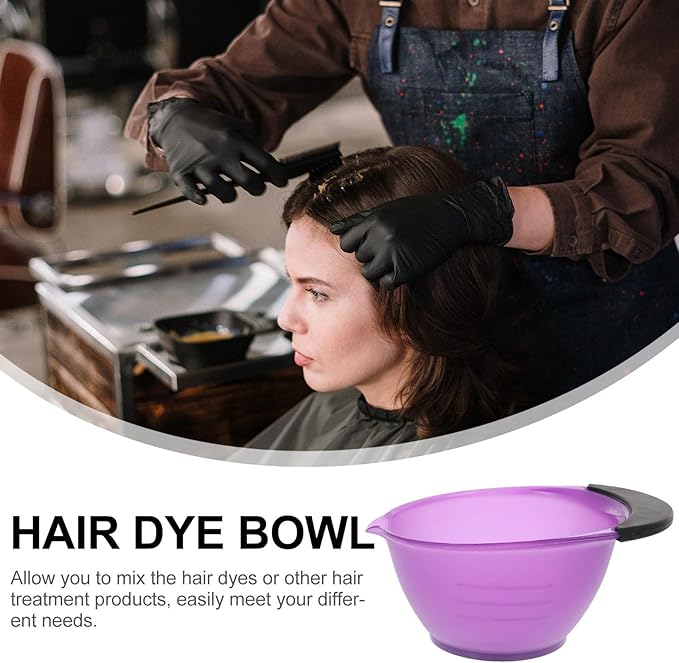 Hair Dye Mixing Bowls Hair Color Bowls Handle Wide and Deep Design