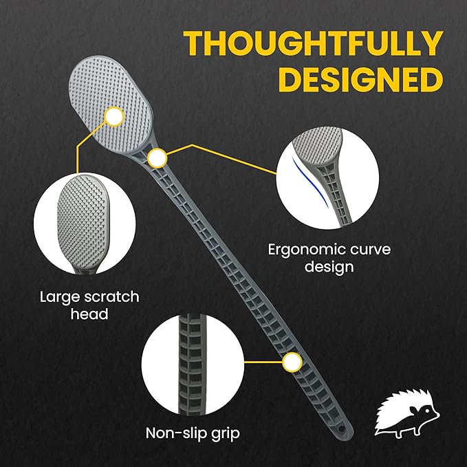 The Ultimate Back Scratcher, Scalp Massager, Back Massager & Exfoliator Large Scratch Surface, Gifts for Men Women, Itch Reliever - an All Body Scratcher Gives a Deep Soothing Scratch