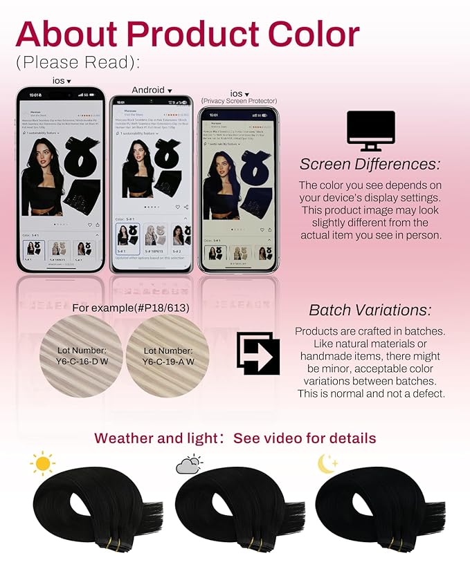 Moresoo Jet Black Seamless Clip in Hair Extensions Human Hair Jet Black Hair Extensions Clip ins Long Pu Weft Invisible for Women Straight And Thick 135g/7pcs 20 inch