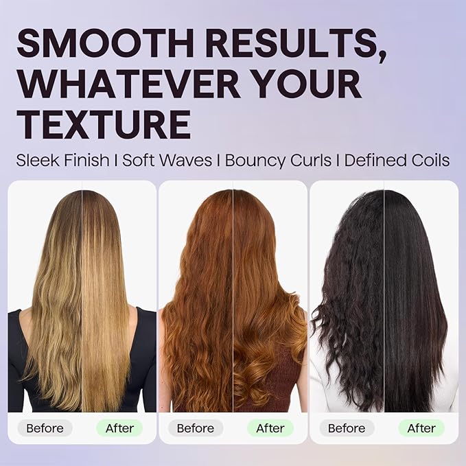 wavytalk Smooth Barrier Heat Protectant Spray for Hair, Thermal Protection Spray for All Hair Tools to Smooth&Hydrate, Up to 450℉ Protection, Damage Repair&Frizz Control, 1.69 Fl Oz