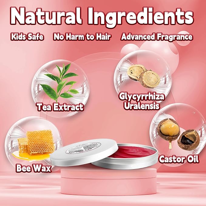 Red Hair Color Wax Washable, Temporary Hair Color Dye for Kids, Natural Instant Color Wax Hairstyle Cream Hair Pomades for Women & Men Party Cosplay Halloween, Gifts for Teens