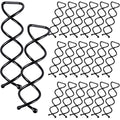 20PCS Spiral Hair Pins, Spin Pins Spiral Bobby Pins for Girls, Women and Kids, Non-Scratch Round Clip & Bun Twist, Stylish Bun Bobby Pins, Premium Spin Pins for Hair, Black