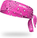 Suddora Paisley Print Bandana Headband, Multi-sport Boho Style Bandana, Non-slip Fabric, Unisex Head Accessory for Bikers