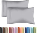 Queen Pillow Cases Set of 2 - Ultra Soft Hotel Quality Pillowcase Covers - Comfy, Cozy & Wrinkle Free - Shrink, Stain & Fade Resistant - Machine Washable Pillow Protectors - 2 Piece Set - Steel Blue