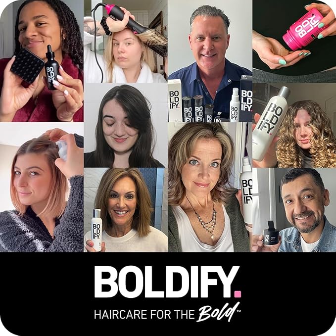 BOLDIFY Hair Texture Powder and Volumizer - Styling for Thinning Hair - Volumizing Powder for Women & Men - Travel Size