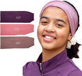 Equestrian Headbands Designed to Wick Moisture and Protect Hair Under Helmets, for Horseback Riding, Biking, and Securing Ear Buds