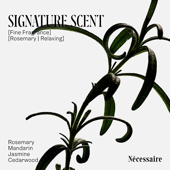 Nécessaire Rosemary Hair Duo | Multi-Protein Strengthening Shampoo + Conditioner Set For Thinning Hair. For Women + Men. Good For All Hair Types/Textures. Free Of Sulfates. Color-Safe. 250 ml / 8.4 oz