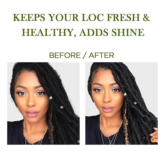 10 fl oz Braid Spray Rose Mint for Dreads, Dreadlocks, Locks Spray Rose Water for Itchy Scalp, Shine & Lightweight for Dull Hair Twists, Cornrows, Box Braids Moisturizer, Rose Water for All Hair Types