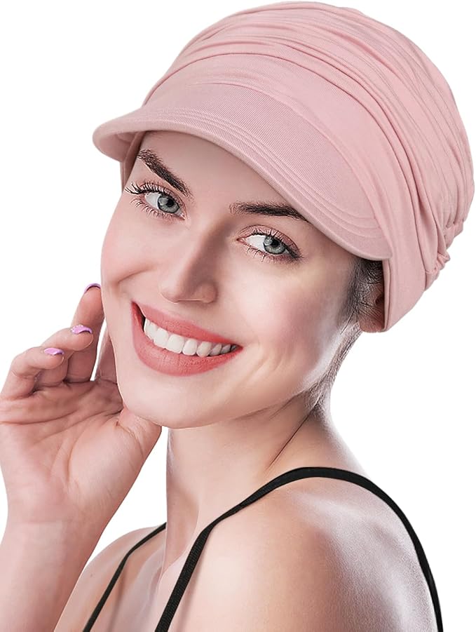 Soft Bamboo Baseball Cap for Chemo Women