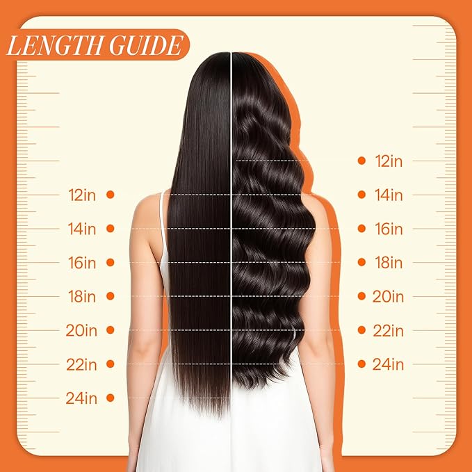 Full Shine Seamless Clip in Hair Extension with PU Weft Brown Balayage Chestnut Brown Ombre Platinum Blonde Short Hair Extensions Clip in Extensions for Women 12 Inch 8 Pcs 95 Grams