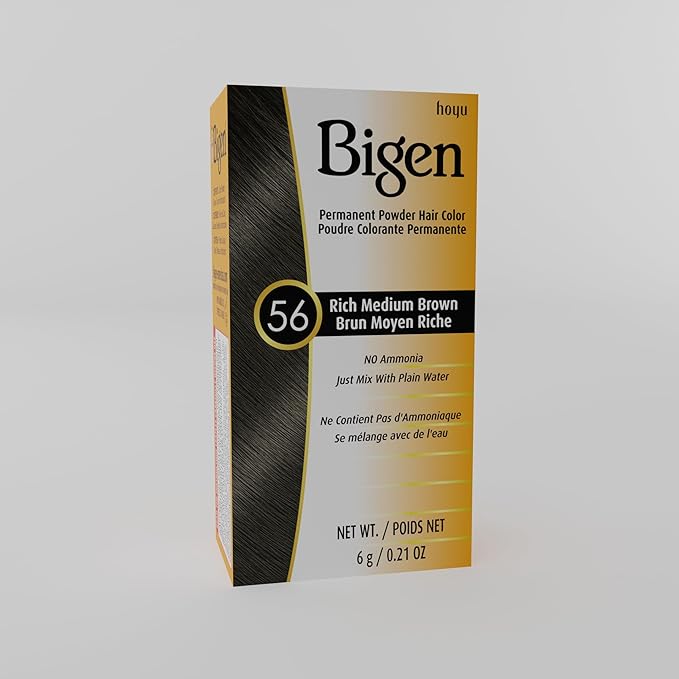 #48 Dark Chestnut Bigen Permanent Powder - 12 Pack