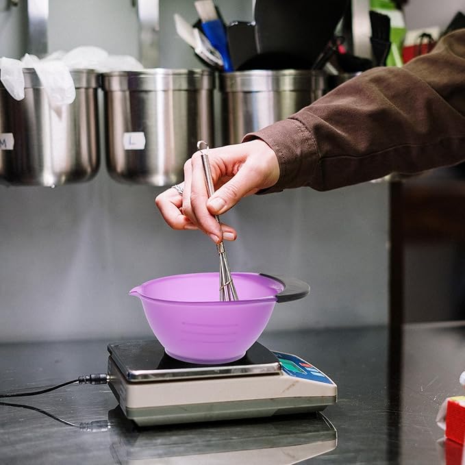Hair Dye Mixing Bowls Hair Color Bowls Handle Wide and Deep Design