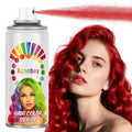 Halloween Hair Spray,Temporary Hair Color Spray for Women Kids Men,Washable Hairspray,Colored Hair Spray,Color Hairspray for Halloween,Party,Cosplay,Christmas Day (#Red)