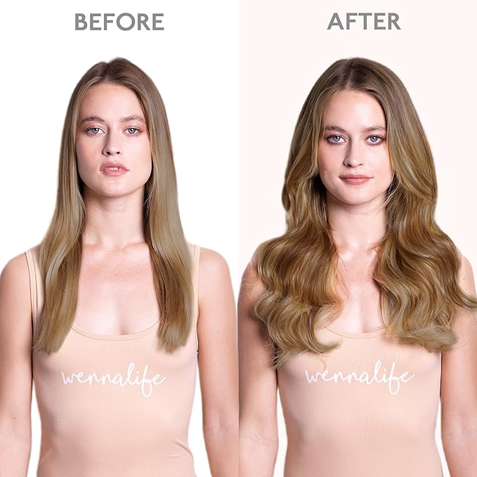 WENNALIFE Clip in Hair Extensions Real Human Hair, 16 Inch 120g 7pcs Balayage Chocolate Brown to Honey Blonde Hair Extensions Clip in Human Hair Remy Clip in Hair Extensions Real Human Hair