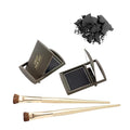 Joan Rivers Great Hair Day Root Touch Up Powder Duo - Fill-in Powder for Thicker, Fuller Looking Hair (Dark Brunette)