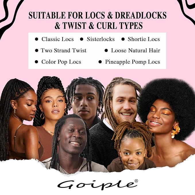 Rose Water for Hair Moisturizing Refreshing Spray for Locs - Rose Water and Peppermint Hair Scalp Moisturizer Hydrating Dreadlock Spray to Nourish Prevents Dry Natural Loc Care and Maintenance 250ML