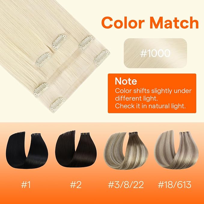 Full Shine Seamless Clip in Hair Extensions, Dark Brown Invisible Hair Extensions Clip in, PU Skin Weft for Thin Hair Add Volume Thinning Hair Extension for Women, Real Human Hair 4Pcs 18inch 85g