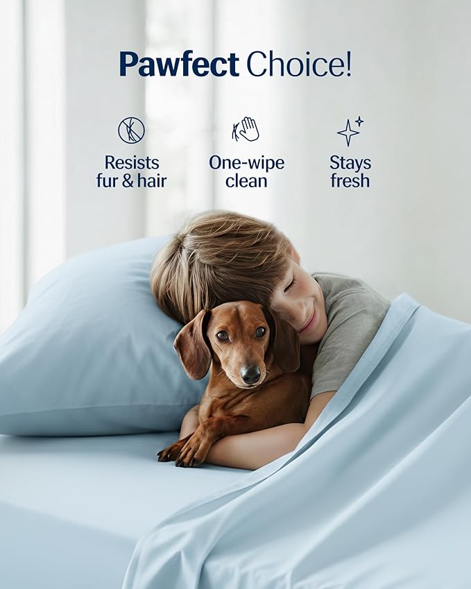 REST® Evercool®+ Cooling Pillowcases King - 2 Pillowcases for Sensitive Skin, Silver Infused Fabric for Hygienic Sleep, Silky Smooth for Curly Hair, High Elastic for Snug Fit (19x35 inches)