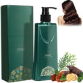 Mild Formula Long Lasting Hair Dye Set, Hair Color for Gray Coverage, Natural plant extracts, Long-Lasting Single Step Hair Dye with Nourishing Shampoo (Chestnut Brown)