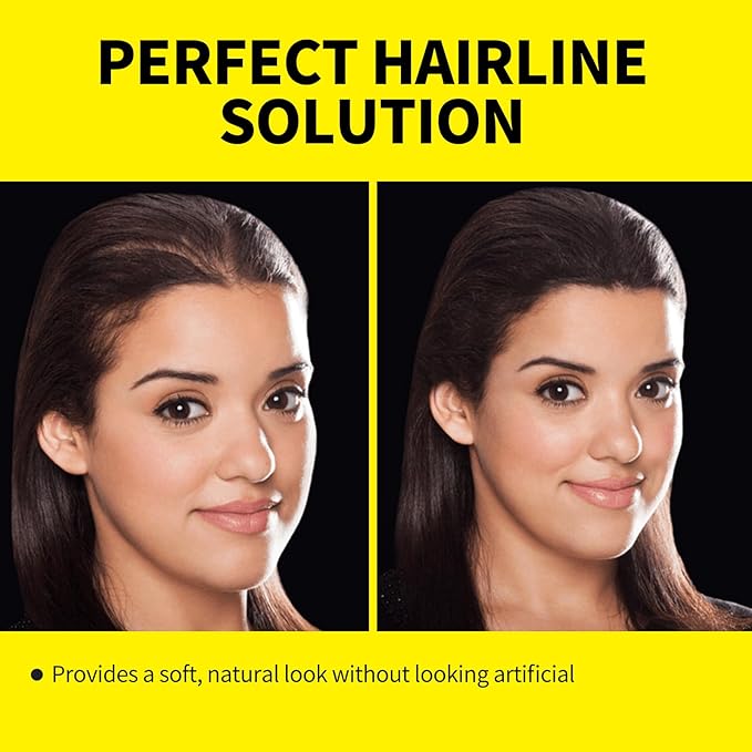 SEVICH Magnetic Hairline Powder with Brush | Refillable Root Touch Up for Sparse Hairlines & Gray Coverage | Waterproof, Sweat-Proof & Smudge-Proof | Natural & Invisible Hair Concealer (Black)