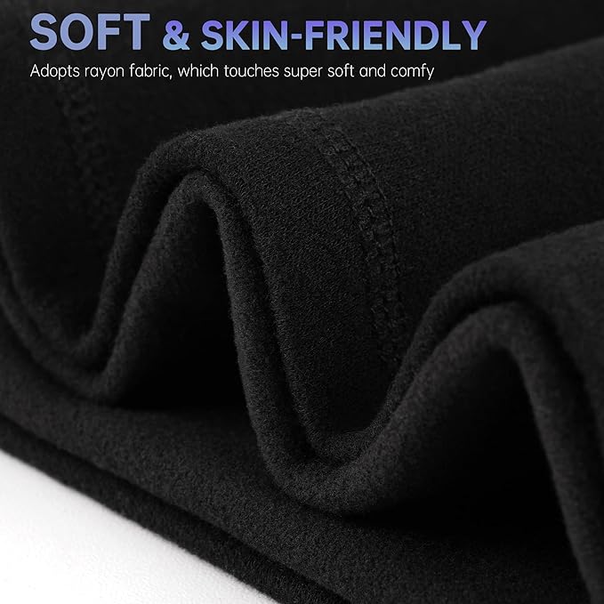 Winter Neck Gaiter Warmer, Soft Fleece Face Mask Scarf for Cold Weather Skiing Cycling Outdoor Sports