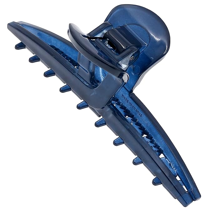 Camila Paris CP3226 French Hair Clip for Women, Narrow, Strong Hold Grip Double Teeth Girls Hair Claw Clips Jaw, Fashion Durable Styling Hair Accessories for Women, Made in France