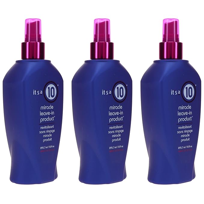 It's a 10 Haircare Miracle Leave-In product, 10 fl. oz. (Pack of 3)