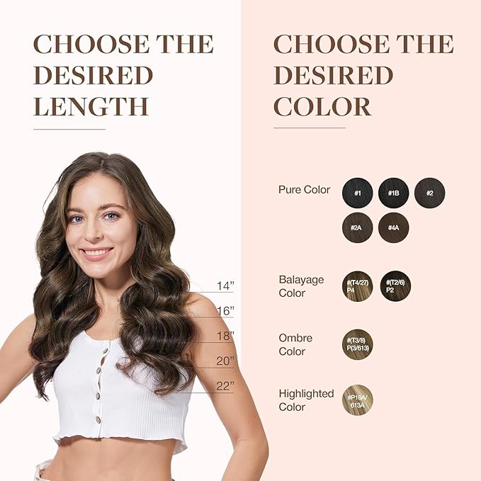 GOO GOO Clip in Hair Extensions Real Human Hair, Remy Human Hair Extensions Clip ins for Women, Natural Human Hair, 22 Inch 140g 7Pcs, 1B/6/1B Balayage Natural Black to Chestnut Brown