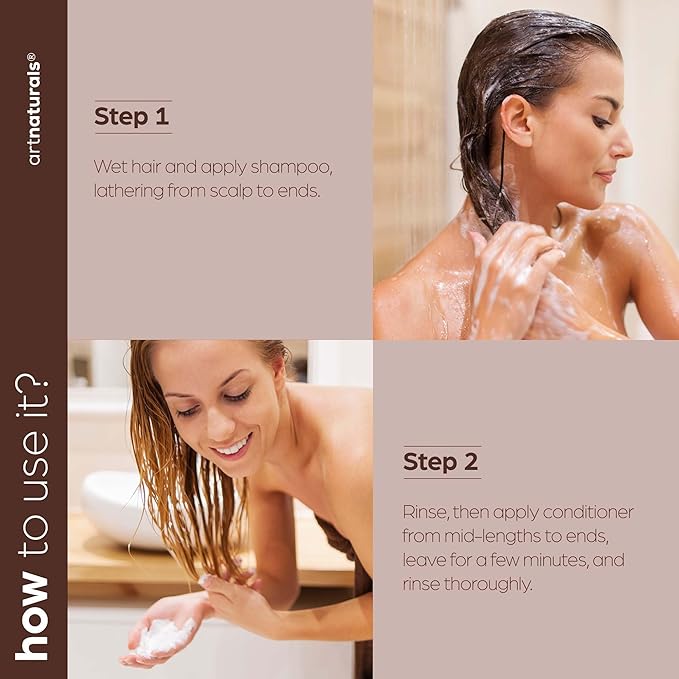 Argan Oil Shampoo and Conditioner Set - Sulfate-Free Formula with Nourishing Moroccan Oil and Keratin -for All Hair, Curly or Straight - Hydrate Repair Defy Frizz for Salon-like Results!16 Fl Oz 2 PK