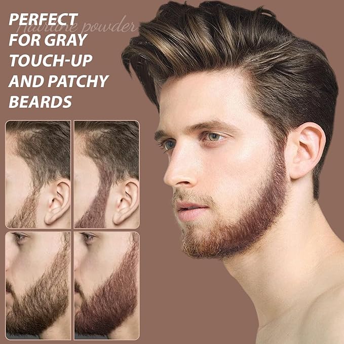 2 Pack Hairline Powder for Women and Men, Used to Root Touch Up Hair Color, Thinning and Gray Hair Coverage and Bald Spots Coverage, Auburn