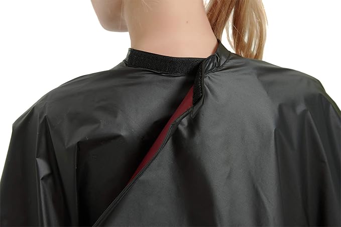 PERFEHAIR All Purpose Styling Chemical Hair Cutting Cape, Salon Barber Stylist Coloring Shampoo Waterproof Clients Gown Smock Capes