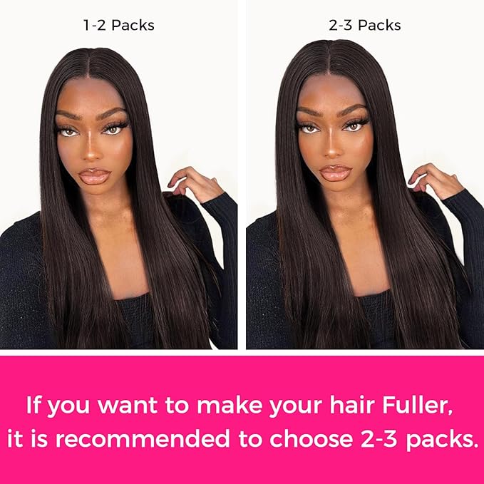 Lashey Seamless Clip in Hair Extensions Human Hair 130g 9pcs #2 Dark Brown Straight 14 Inch Clip in Hair Extensions Real Human Hair for Women