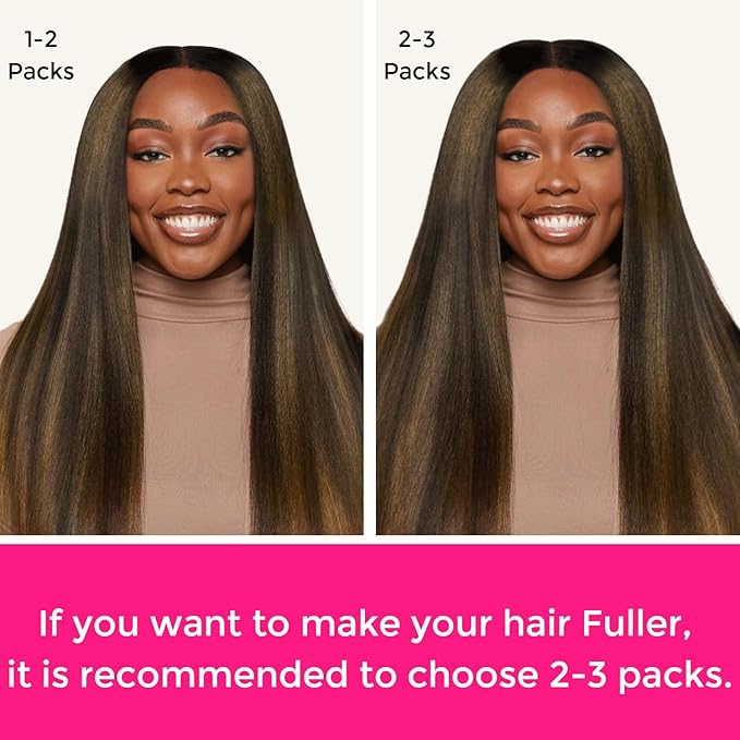 Lashey Seamless Clip in Hair Extensions Human Hair 110g 7pcs 18 Inch Kinky Straight Natural Black Mixed Chestnut Brown Hair Extensions Real Human Hair with Soft PU Invisible Edge