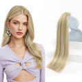 Sunny Hair Tape in Hair Extensions Human Hair Caramel Blonde mix Platinum Blonde Human Hair Tape in Extensions 12inch Hair Extensions Tape in for Women 30g 20pcs