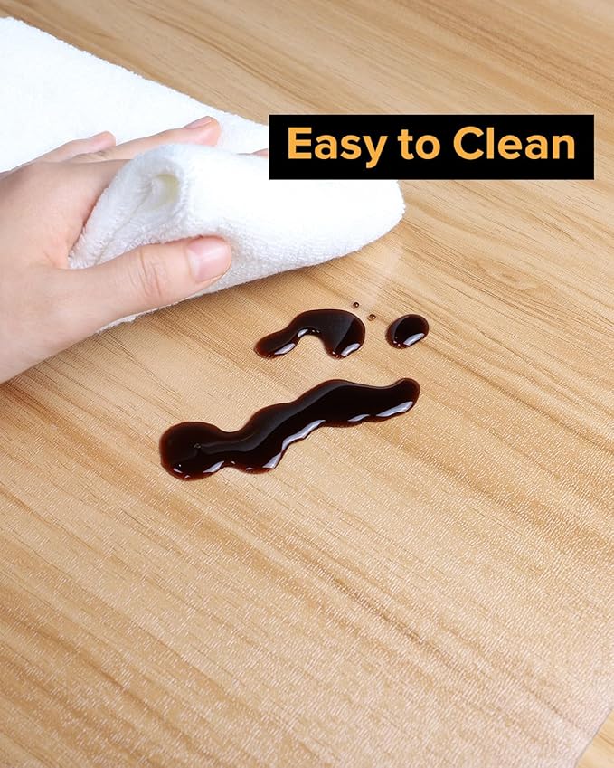 Clear Frosted Floor Mat, PVC Durable Anti-Scratch Floor Mat (24"x 36")