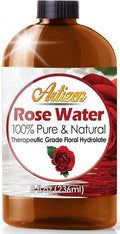 Artizen - Rosewater Essential Oil (100% Pure & Natural - UNDILUTED) Therapeutic Grade - Huge 8 Ounce Bottle - Perfect for Aromatherapy