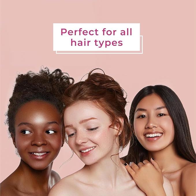 Ninabella Detangle Hair Brush for Women & Men - Does not Pull - Straightening Brushes for Straight & Curly Hair - Unique Spiral Detangling Hairbrush - Black