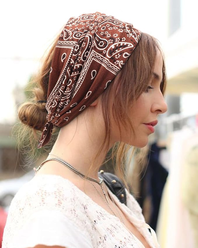 DRESHOW 8 Pack Bow Headbands of Solid Color for Women’s Hair Non Slip Wide Vintage Head Wraps Knotted Cute Hair Band Accessories