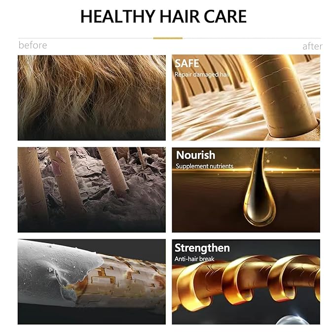 Light Brown Hair Dye Shampoo 3 in 1, Brown Hair Dye for Men & Women, Color Dye for Refresh Hair in Minutes, Easy to Use, Long Lasting Shampoo Para Canas 16.9 Fl Oz (Light brown)