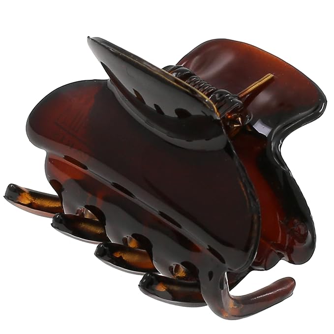 Camila Paris CP3553 French Hair Clip for Women, Small, Tortoise Shell 1.5 Inch Girls Hair Claw Clips Jaw Fashion Durable Styling Hair Accessories for Women, Strong Hold No Slip Grip, Made in France