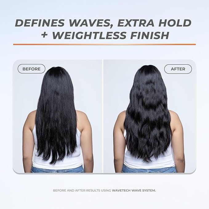 XMONDO Hair Wavetech Extra Hold Wave Foam - Vegan Formula with Pro-Vitamin B5 and Anti-Frizz Nutrients to Fight Static, Control Frizz, and Enhance Your Wavy Hair, 6.7 Fl Oz 1-Pack