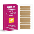 MIILYE Hair Extension Tape 100 Tabs, Double Sided Adhesive Replacement Tape, 6+ Weeks Hold Time, No Residue, Strong Tapes for Tape in Hair Extensions