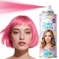 Temporary Pink Hair Color Spray – 1-Day Washable Hair Color for Women Kids Men, Fun Hair Spray for Halloween, Cosplay, Costumes, Parties, Festivals, Crazy Hair Day, DIY Hair Looks