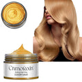 Hair Color Wax,Gold Temporary Hair Wax Color,Instant Cream Pomade for Halloween,Party, Cosplay, and Easy Cleaning 4.23 oz
