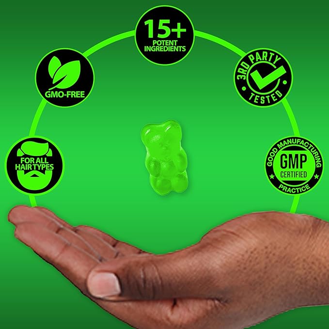 GROW Beard Oil Serum + Biotin Beard Growth Gummies – Beard Growth Kit for Men with 620,000mcg Biotin, Collagen, MSM & Keratin – Thickens Beard, Fills Patches & Supports Hair Growth