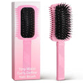 Curl Defining Brush Pink, Volume Curly Hair Brush for Effortlessly Detangling Shaping and Styling Women's Curls, Waves & Coils, Curly Hair Products, Reduce Frizz