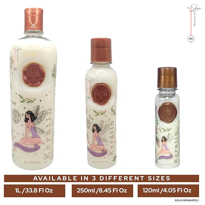 Ritual Botánico Keratina Orgánica | Treatment to Straighten, Repair and Relax Hair | All Natural, Organic & Vegan Ingredients | Product of Colombia| Keratin Large, 1 Liter/33.8 Fl Oz