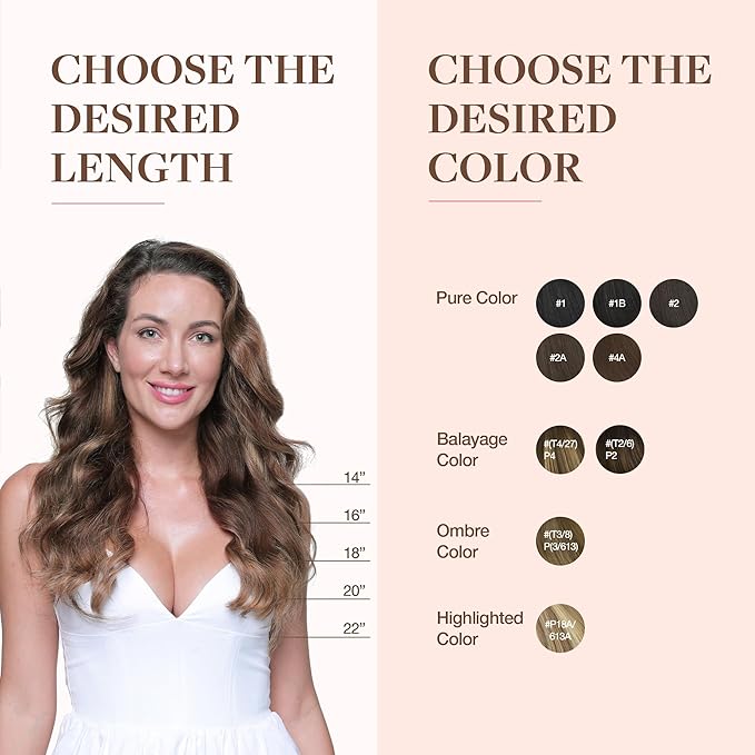 GOO GOO Clip in Hair Extensions Real Human Hair, Remy Human Hair Extensions Clip ins for Women, Natural Human Hair, 24inch 120g 7Pcs, 4/27/4 Balayage Chocolate Brown to Caramel Blonde