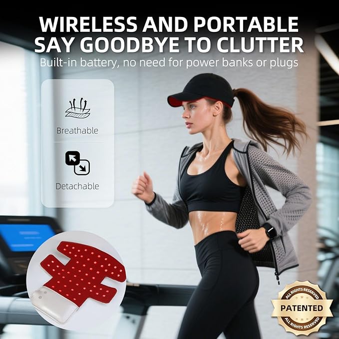 Red Light Therapy for Hair Growth, Quick-Release Panels & Portable Design, Laser Hair Growth Cap, Hair Loss Treatments Hat